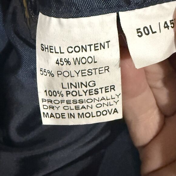 Kilburne & Finch Men's Size 50L Blue Premium Quality Suit‎ Blazer Jacket - Picture 6 of 9